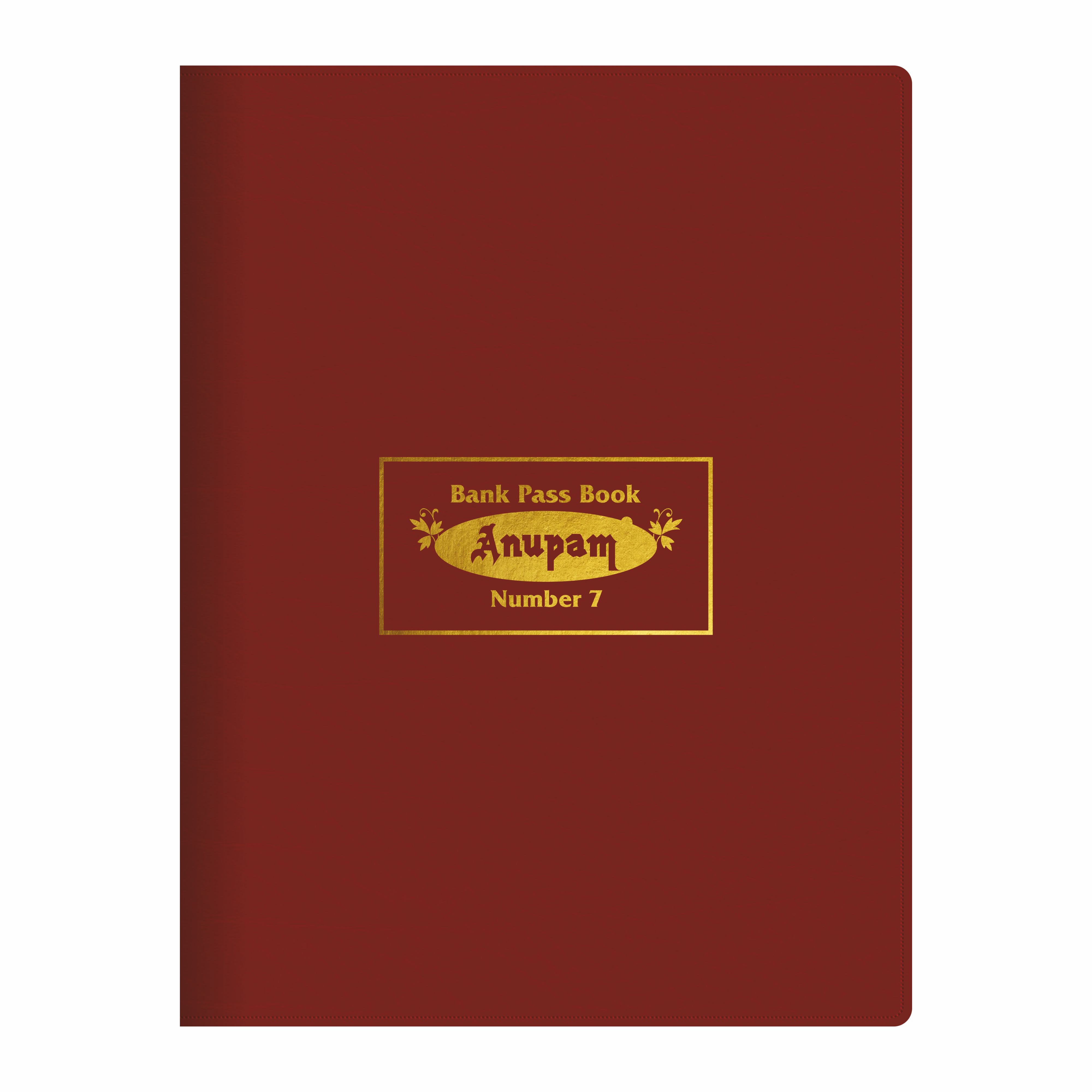 Anupam Bank pass book -premium robust material-hardbound and PVC variants- 80 GSM